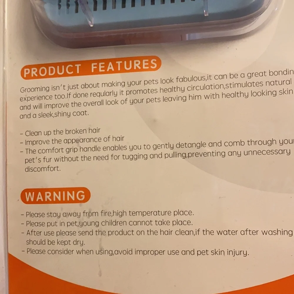 Easy Clean Dog Brush